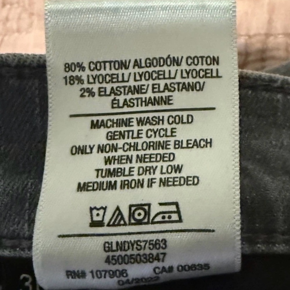 Hudson Cutoff Shorts Women 30 Gray Denim Gemma Short Mid Rise Cotton Stretchy - Picture 6 of 10